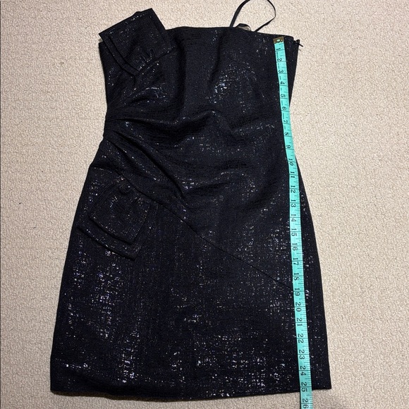 Laundry by Shelli Segal Black Strapless Dress Size 2 - Picture 10 of 12